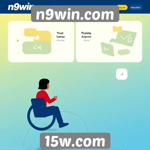 Acessibilidade e suporte no site n9win.com